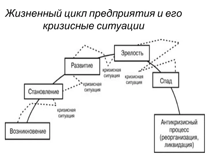 Жизненный цикл предприятия и его кризисные ситуации