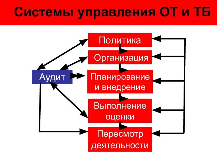 Системы управления ОТ и ТБ