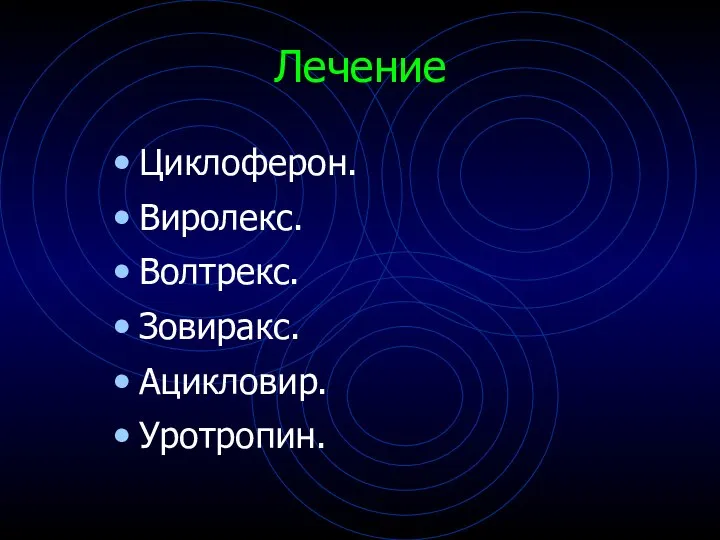 Лечение Циклоферон. Виролекс. Волтрекс. Зовиракс. Ацикловир. Уротропин.