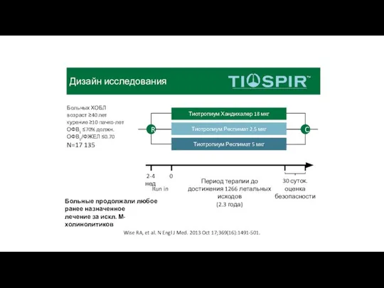 Wise RA, et al. N Engl J Med. 2013 Oct 17;369(16):1491-501.