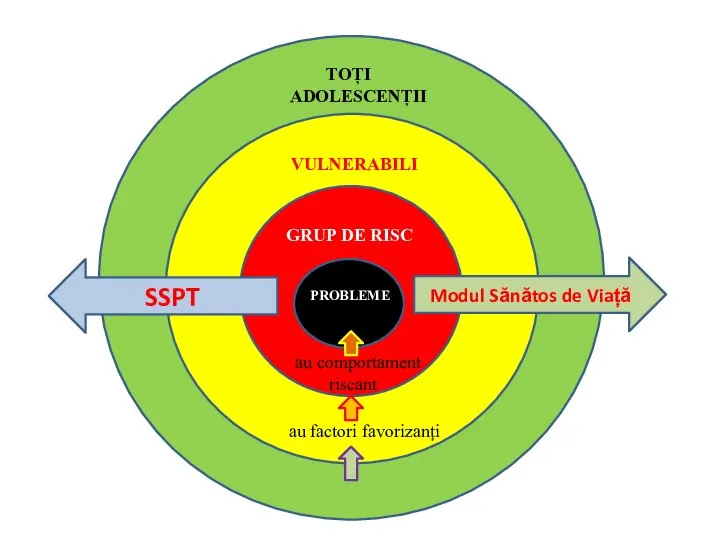 ttr PTA problemeg TOȚI ADOLESCENȚII VULNERABILI GRUP DE RISC Modul Sănătos