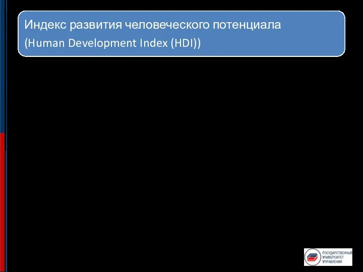 Индекс развития человеческого потенциала (ИРЧП) — интегральный показатель, рассчитываемый ежегодно для