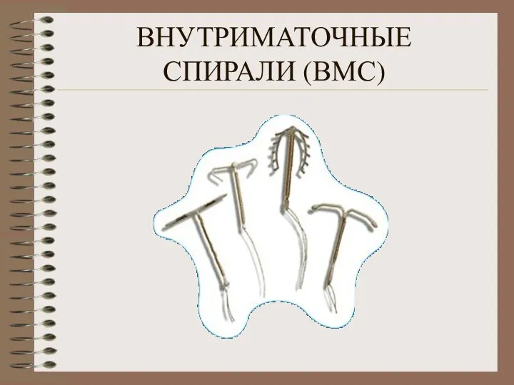 ВНУТРИМАТОЧНЫЕ СПИРАЛИ (ВМС)