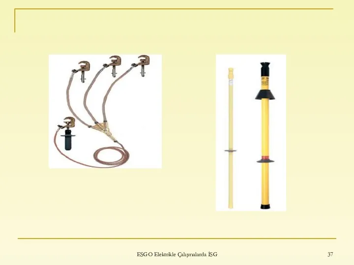 ESGO Elektrikle Çalışmalarda İSG