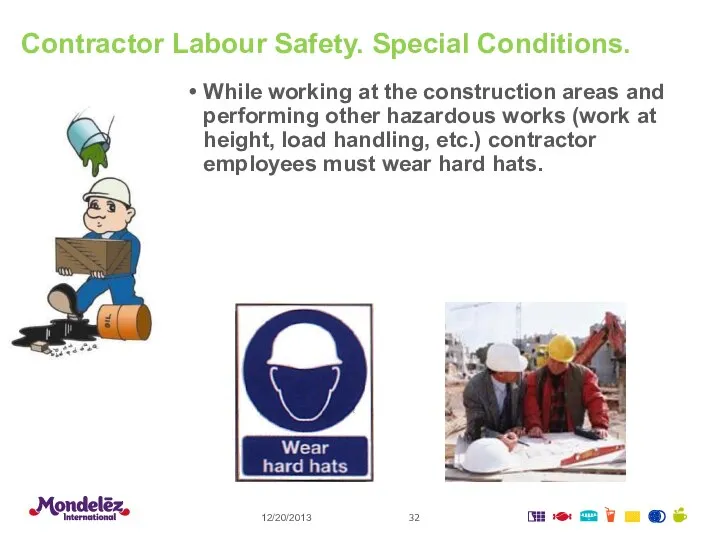 12/20/2013 Contractor Labour Safety. Special Conditions. While working at the construction