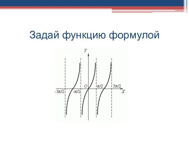 Задай функцию формулой