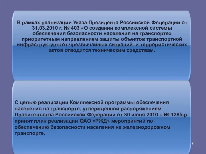 В рамках реализации Указа Президента Российской Федерации от 31.03.2010 г. №