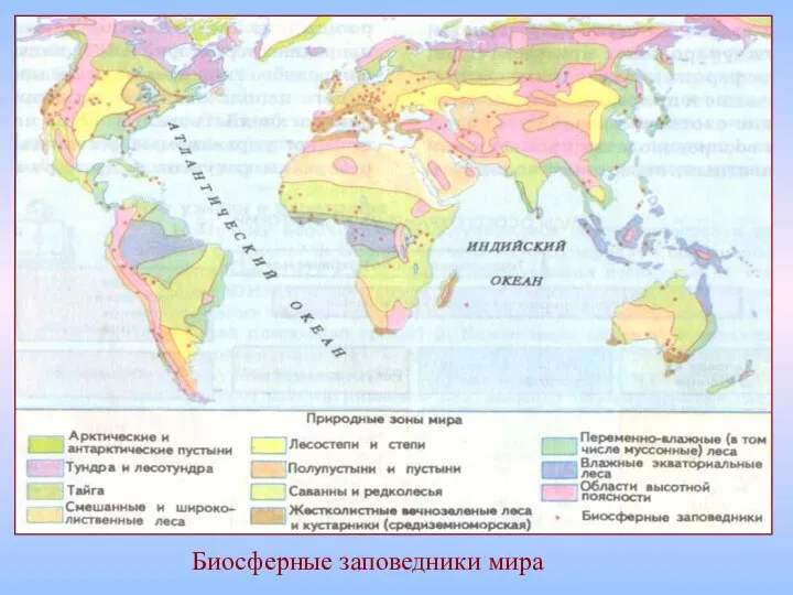 Биосферные заповедники мира