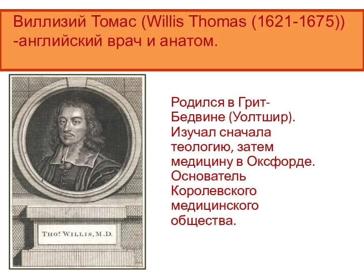 Родился в Грит-Бедвине (Уолтшир). Изучал сначала теологию, затем медицину в Оксфорде.