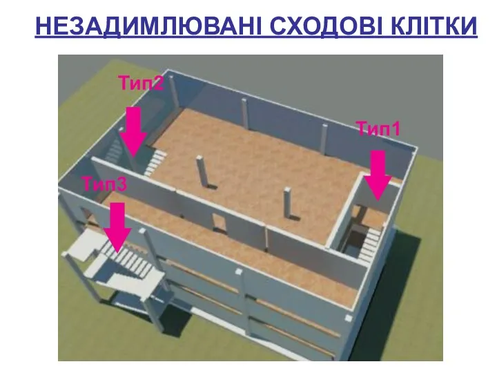 НЕЗАДИМЛЮВАНІ СХОДОВІ КЛІТКИ