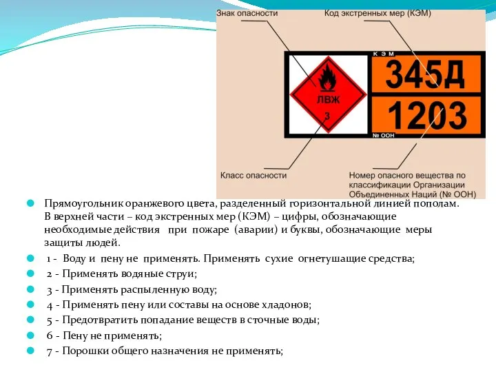 Прямоугольник оранжевого цвета, разделенный горизонтальной линией пополам. В верхней части –