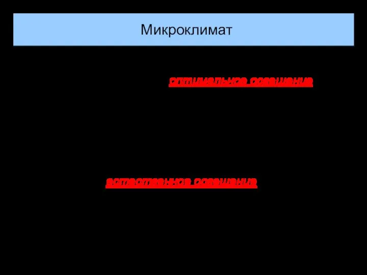 Важным условием благоприятного микроклимата на рабочем месте является оптимальное освещение. Так