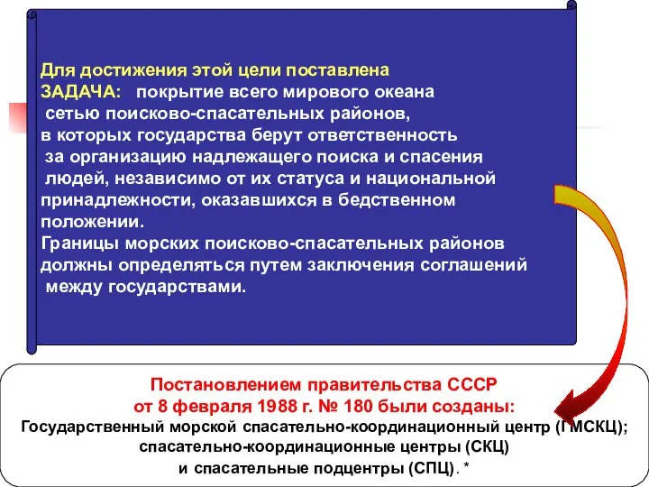 Для достижения этой цели поставлена ЗАДАЧА: покрытие всего мирового океана сетью