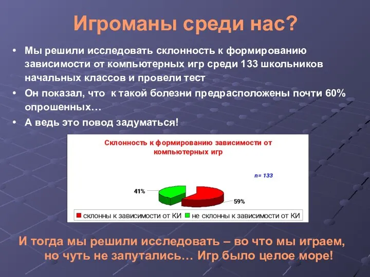 Игроманы среди нас? Мы решили исследовать склонность к формированию зависимости от