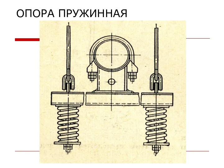 ОПОРА ПРУЖИННАЯ