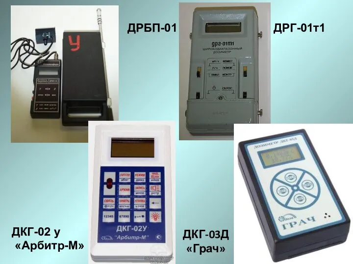 ДРБП-01 ДКГ-02 у «Арбитр-М» ДРГ-01т1 ДКГ-03Д «Грач»