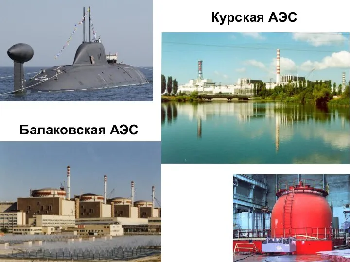Курская АЭС Балаковская АЭС