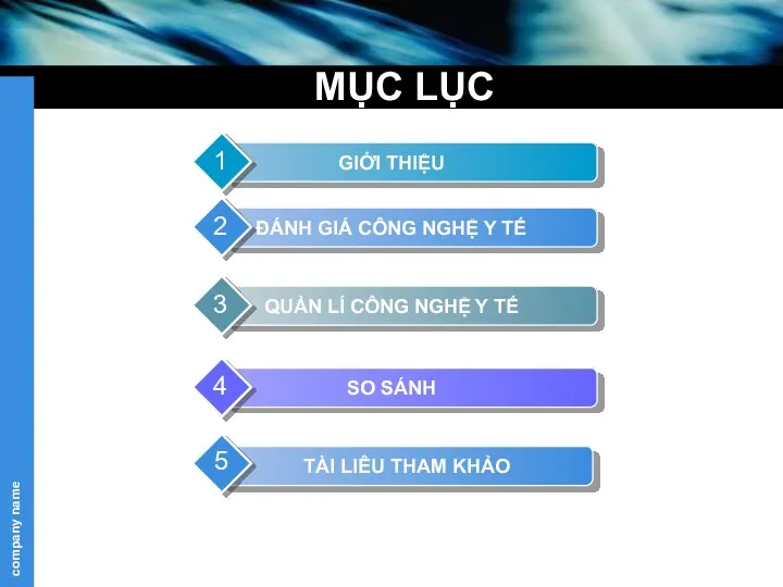 MỤC LỤC