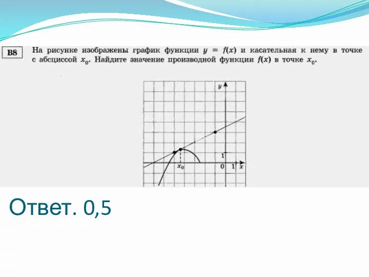 Ответ. 0,5