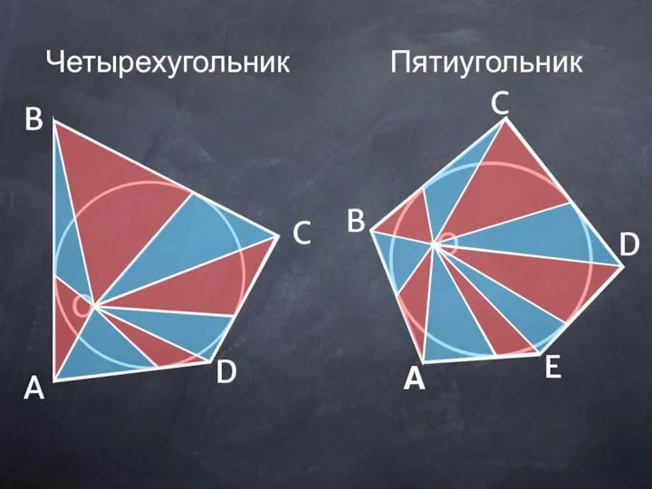 Четырехугольник Пятиугольник