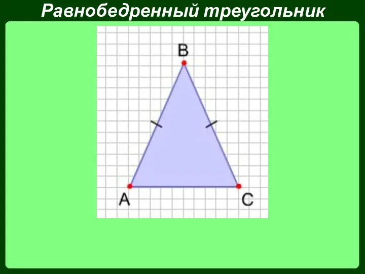 Равнобедренный треугольник