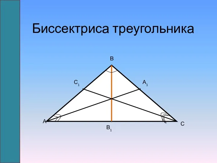 Биссектриса треугольника