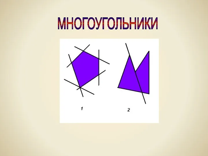 МНОГОУГОЛЬНИКИ