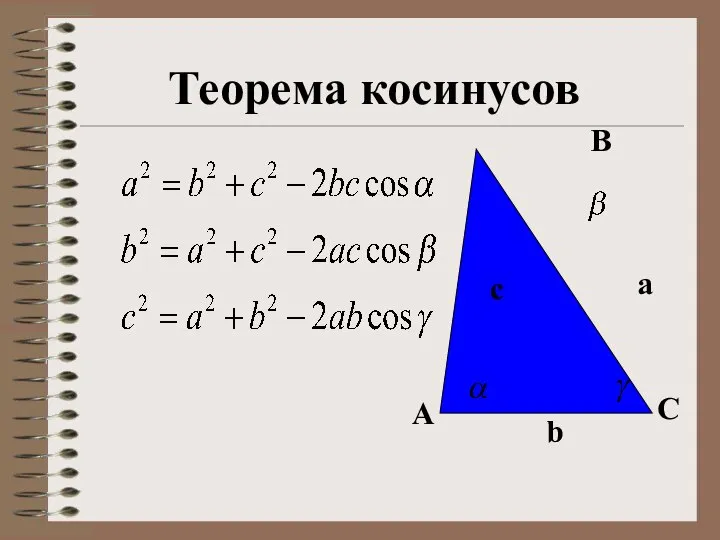 Теорема косинусов