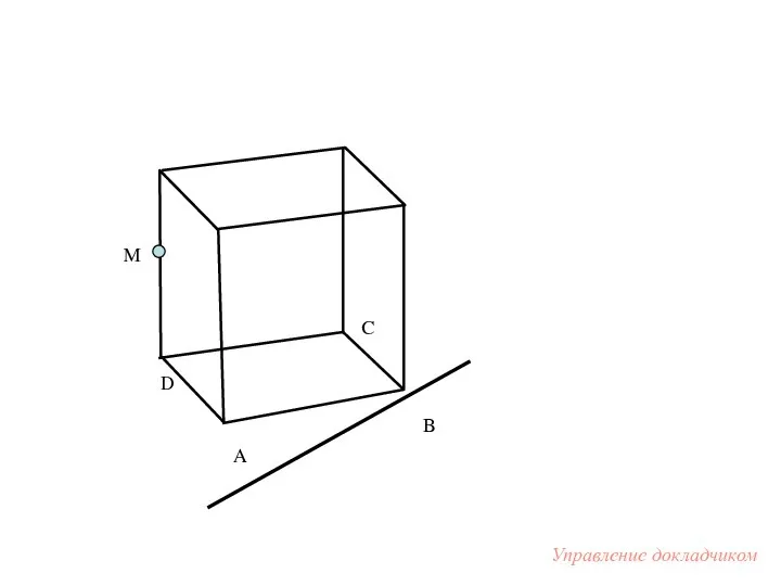 A B C D M Управление докладчиком