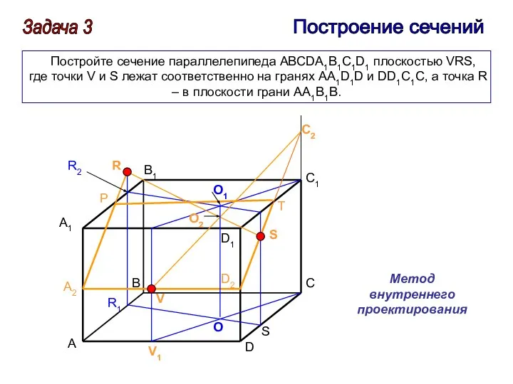 А В С D А1 B1 C1 D1 R1 R S