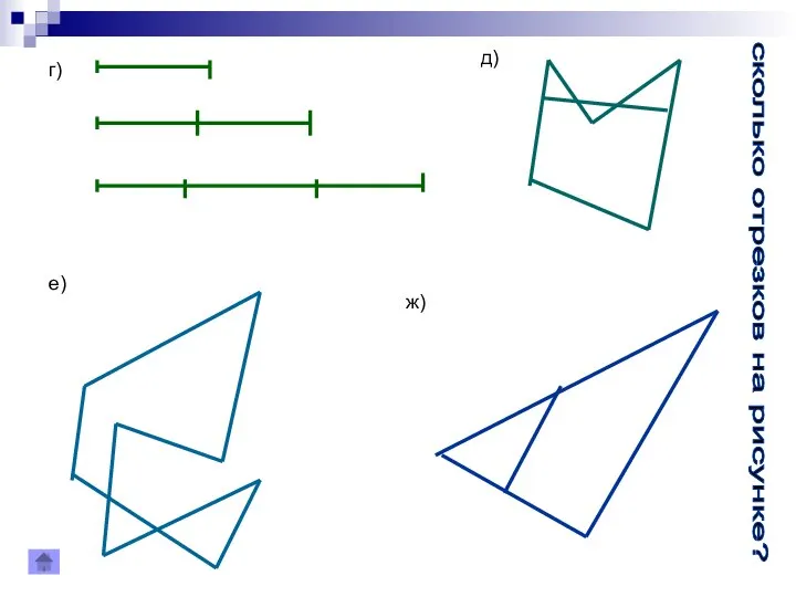 сколько отрезков на рисунке?