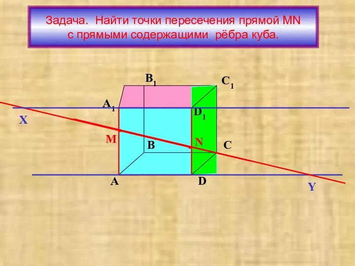 A1 A B B1 C1 C D1 D • • M