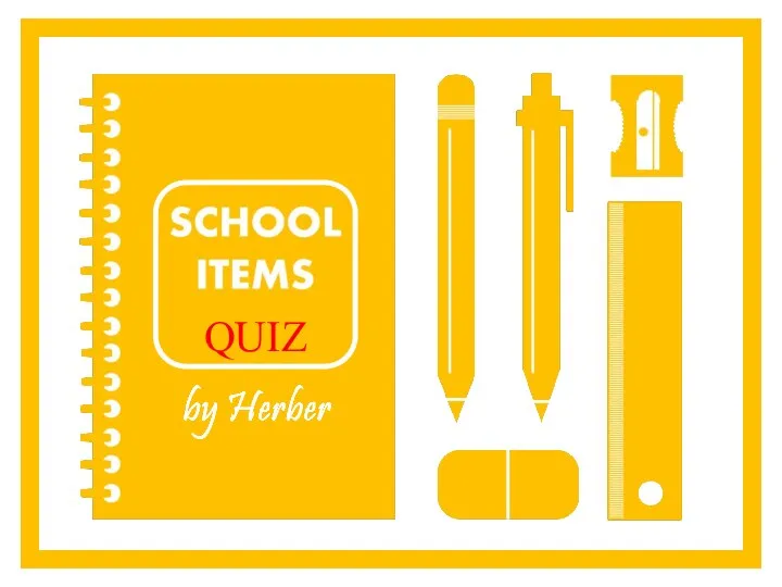 School items. Quiz. Teacher switcher