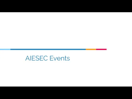 AIESEC Events