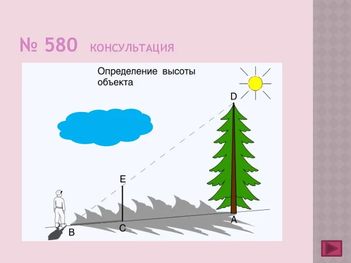 № 580 КОНСУЛЬТАЦИЯ