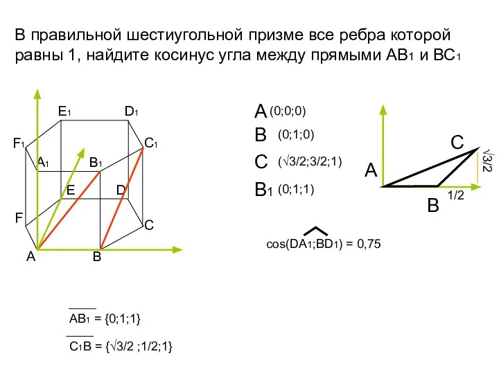 А F1 B1 C1 D1 E1 А1 B C D E