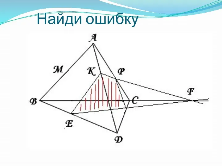 Найди ошибку