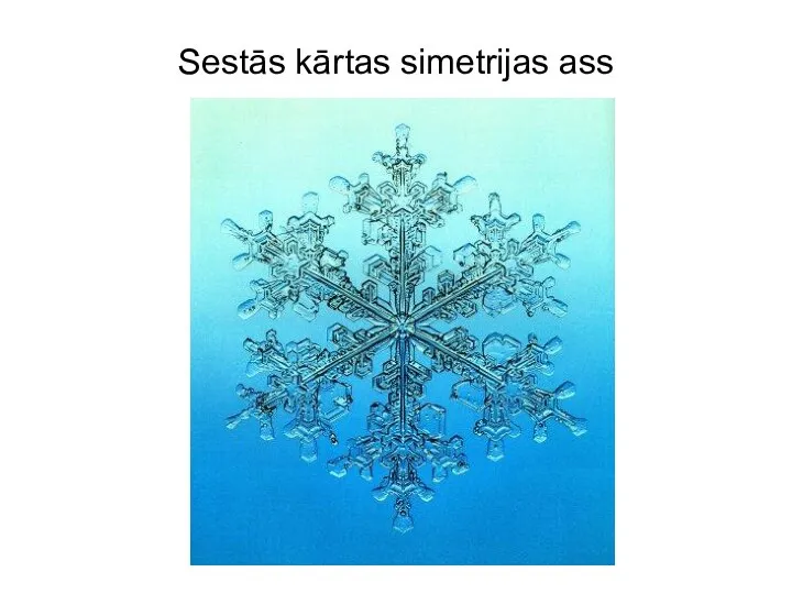 Sestās kārtas simetrijas ass