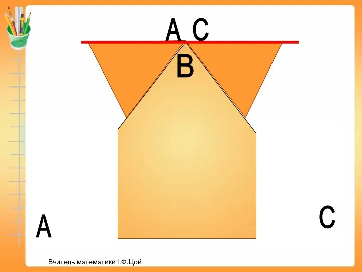 В С А А С Вчитель математики І.Ф.Цой
