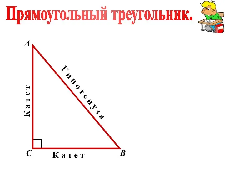 Прямоугольный треугольник. А В С К а т е т К