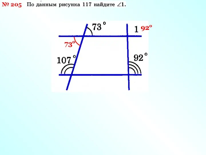 № 205 73о 92о