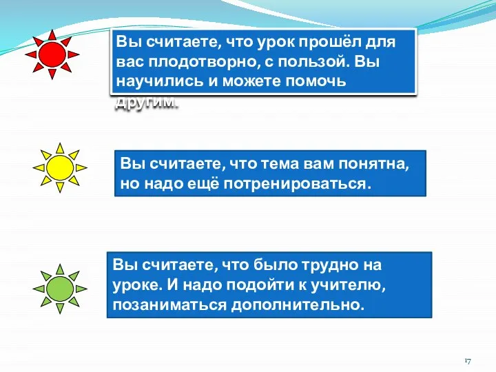 Вы считаете, что тема вам понятна, но надо ещё потренироваться. Вы