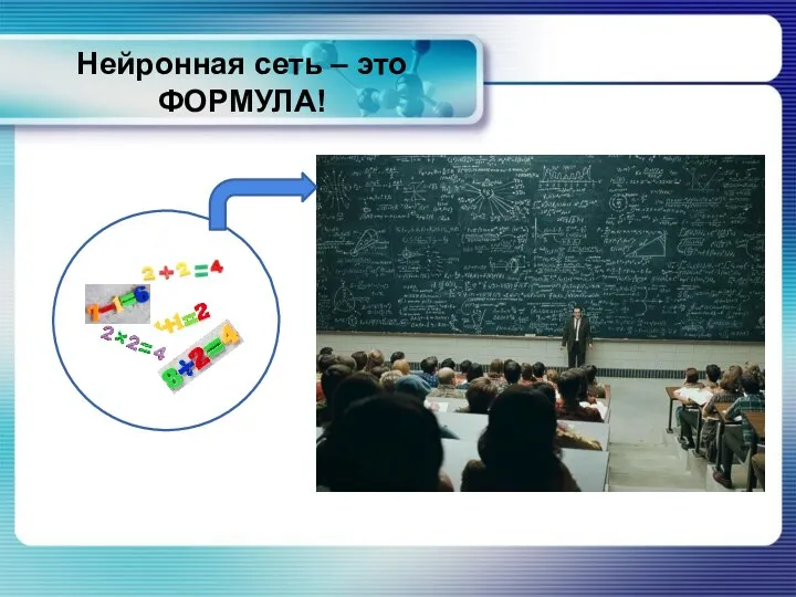 Нейронная сеть – это ФОРМУЛА!