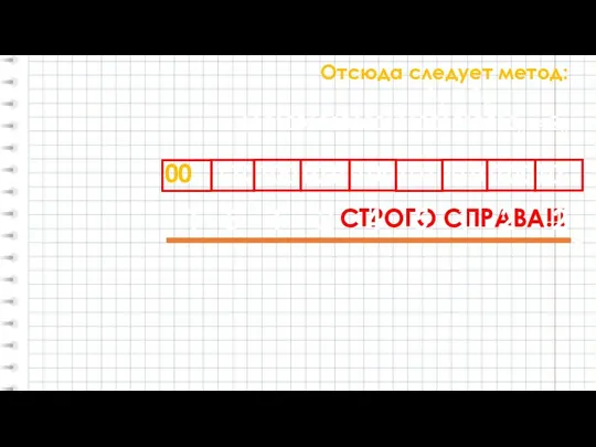 Отсюда следует метод: 11010010101001010010100102 = ?8 1101001010100101001010010 СТРОГО СПРАВА!!! 00 А2