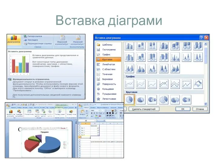 Вставка діаграми
