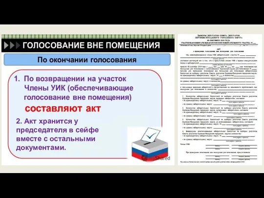 2. Акт хранится у председателя в сейфе вместе с остальными документами.