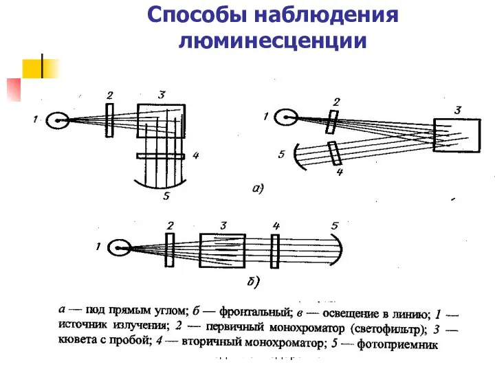 МККОС. Л.К. №8. Попова Людмила Федоровна Способы наблюдения люминесценции