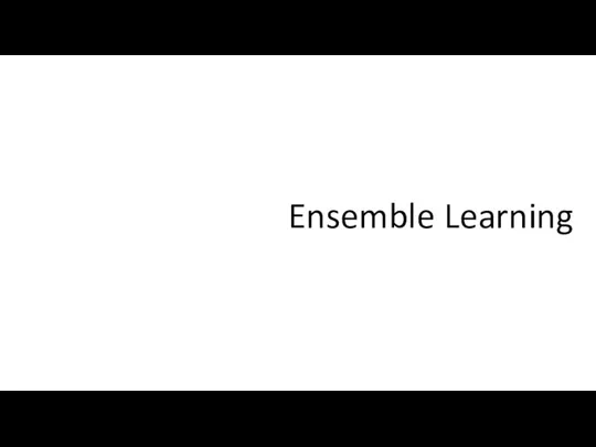 Ensemble Learning