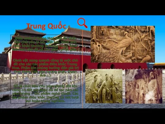 Trung Quốc Điêu khắc ở Trung Hoa thời ấy chất liệu