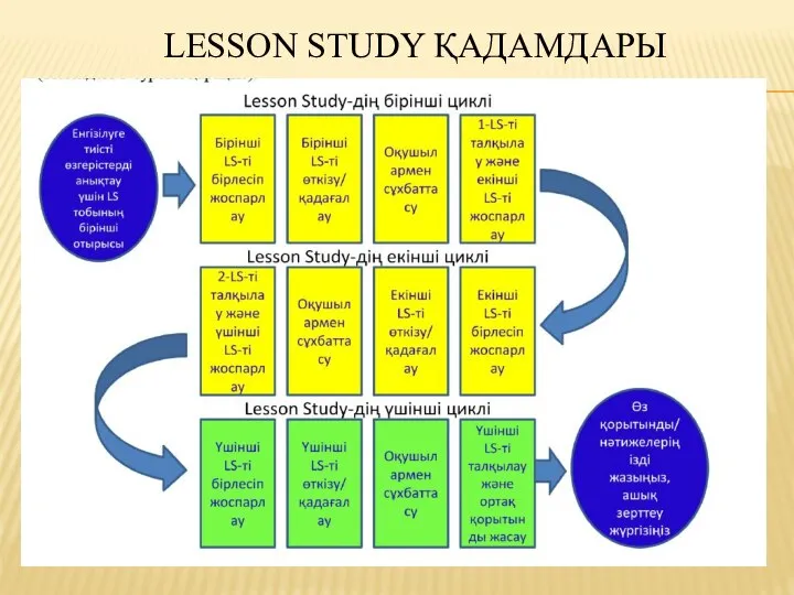 LESSON STUDY ҚАДАМДАРЫ